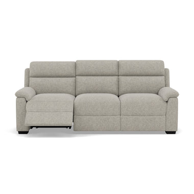 Eldon 3 Seater Power Recliner - 2.5 Seater Sofa 2 Power Recliners Fabric - Power Recliner with USB 3 Seater Sofas Sterling Home 3 FAB-MIL-105 IRON