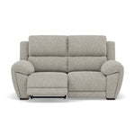 Echo 2 Seater Recliner Sofa - 2 Seater 2 Power Recliners Fabric - Power Recliner Power Footrest Headrest & USB 2 Seater Sofas Sterling Home 3 FAB-MIL-105 IRON