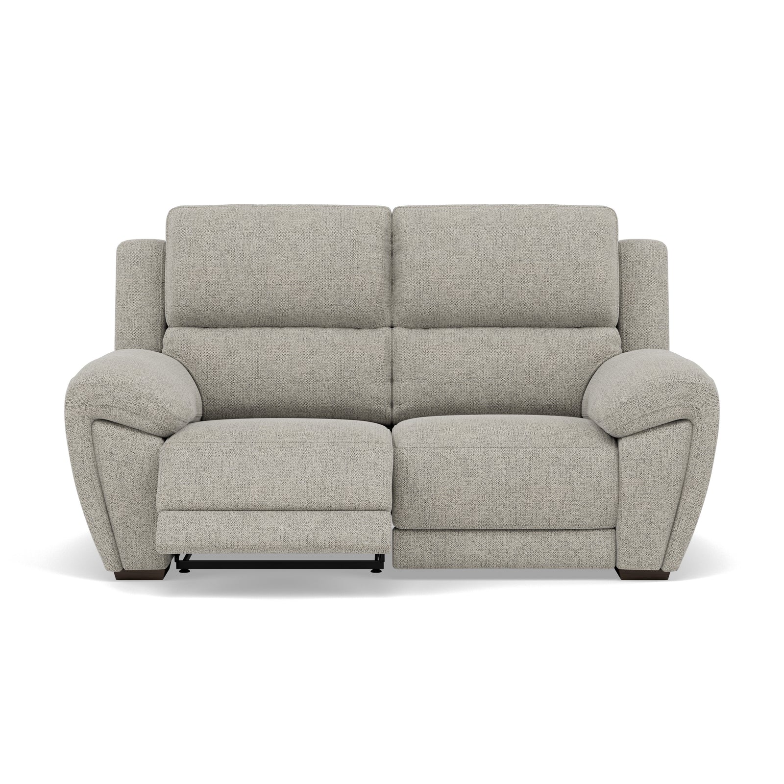 Echo 2 Seater Recliner Sofa - 2 Seater 2 Power Recliners Fabric - Power Recliner Power Footrest Headrest & USB 2 Seater Sofas Sterling Home 3 FAB-MIL-105 IRON