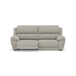 Echo 3 Seater Recliner Sofa - 2.5 Seater Sofa 2 Power Recliners Fabric - Power Recliner Power Footrest Headrest & USB 3 Seater Sofas Sterling Home 3 FAB-MIL-105 IRON