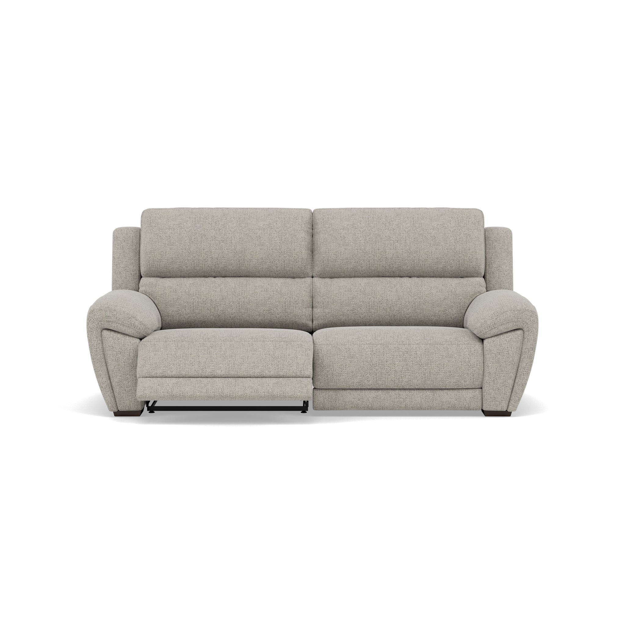 Echo 3 Seater Recliner Sofa - 2.5 Seater Sofa 2 Power Recliners Fabric - Power Recliner Power Footrest Headrest & USB 3 Seater Sofas Sterling Home 3 FAB-MIL-105 IRON