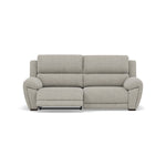 Echo 3 Seater Recliner Sofa - 2.5 Seater Sofa 2 Power Recliners Lumber Support Fabric - Power With Power Headrest Footrest Lumbar & USB 3 Seater Sofas Sterling Home 3 FAB-MIL-105 IRON