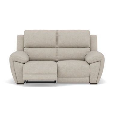 Echo 2 Seater Recliner Sofa - 2 Seater 2 Power Recliners Fabric - Power Recliner with USB 2 Seater Sofas Sterling Home 4 FAB-MIL-110 SAND