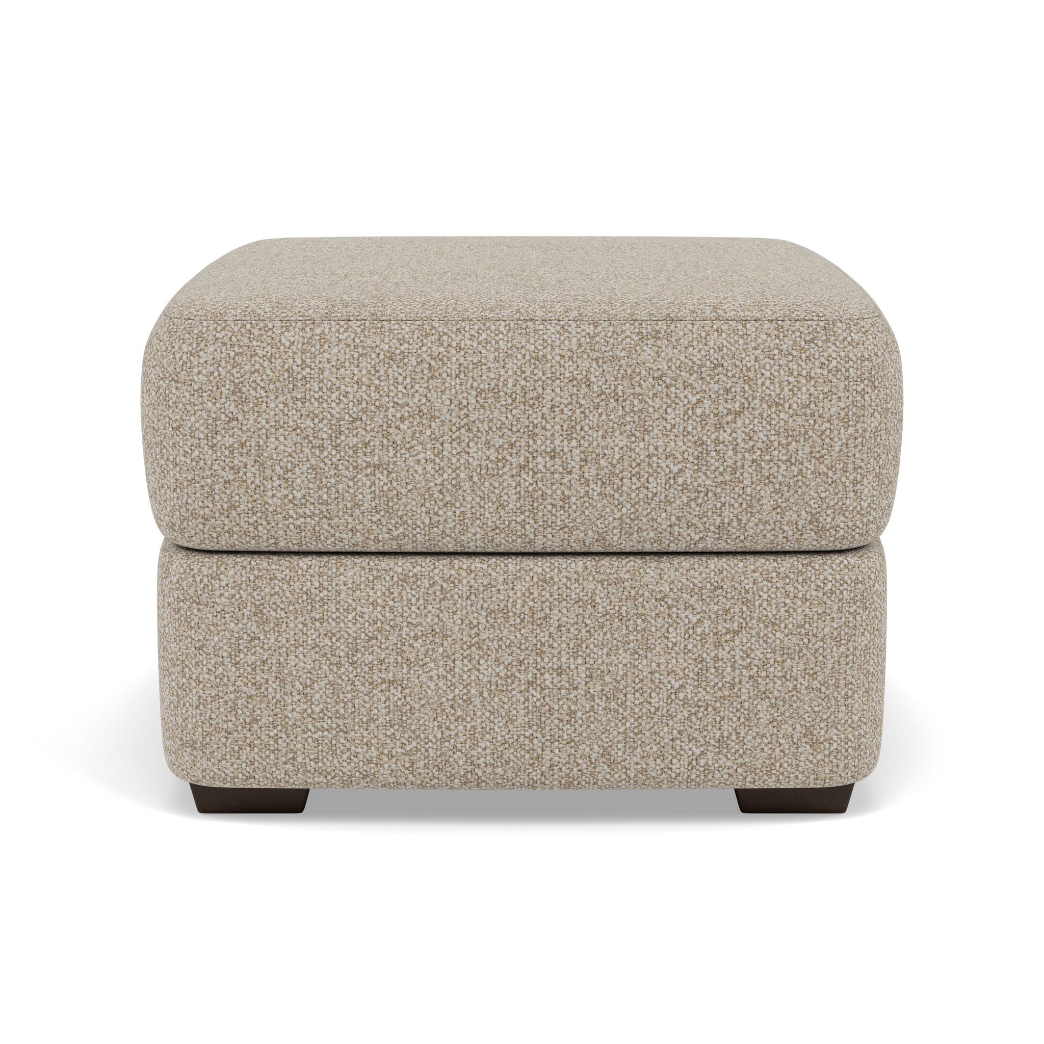 Echo Footstool - Footstool Fabric Footstools Sterling Home 6 FAB-MIL-120 MINK