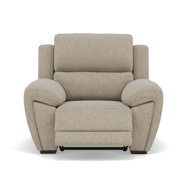 Echo Recliner Armchair - Power Recliner Chair Fabric - Power Recliner with USB Sterling Home 6 FAB-MIL-120 MINK