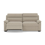 Eldon 3 Seater Power Recliner - 2.5 Seater Sofa 2 Power Recliners Fabric - Power Recliner Power Footrest Headrest & USB 3 Seater Sofas Sterling Home 6 FAB-MIL-120 MINK