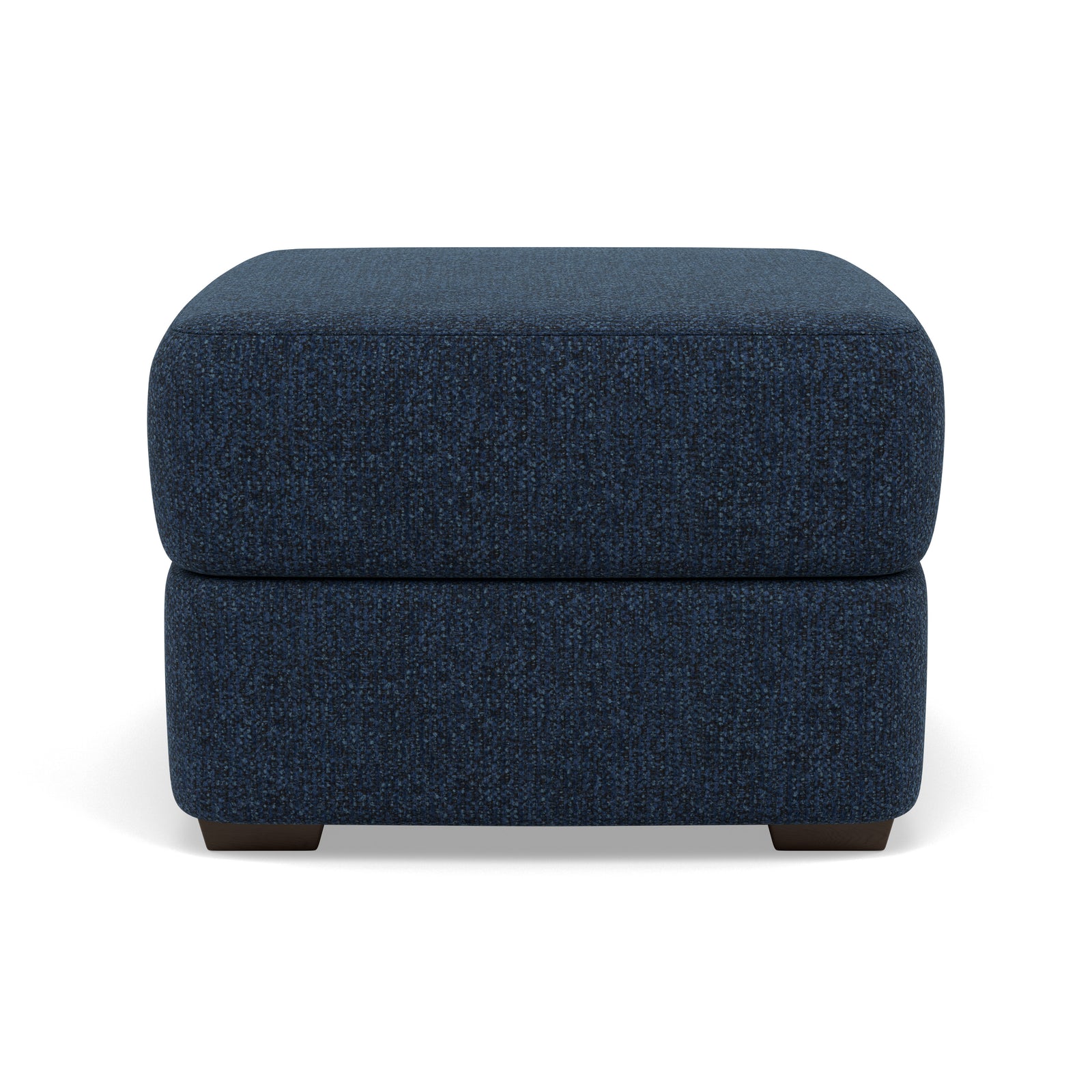 Echo Footstool - Footstool Fabric Footstools Sterling Home 7 FAB-MIL-303 NAVY