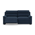 Eldon 3 Seater Power Recliner - 2.5 Seater Sofa 2 Power Recliners Fabric - Power Recliner Power Footrest Headrest & USB 3 Seater Sofas Sterling Home 7 FAB-MIL-303 NAVY