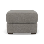 Echo Footstool - Footstool Fabric Footstools Sterling Home 5 FAB-MIL-451 PEWTER