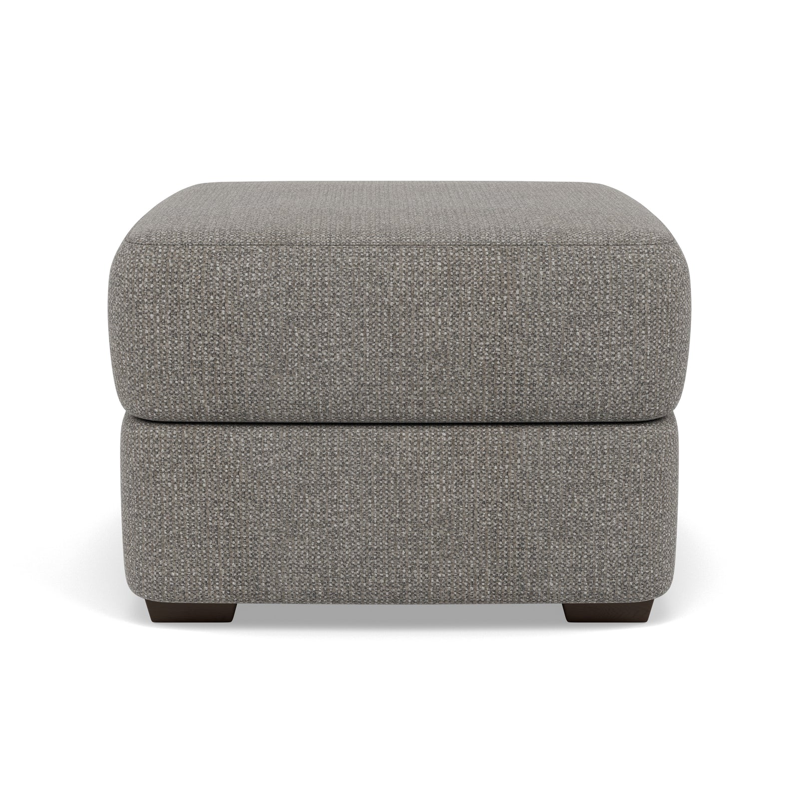 Echo Footstool - Footstool Fabric Footstools Sterling Home 5 FAB-MIL-451 PEWTER