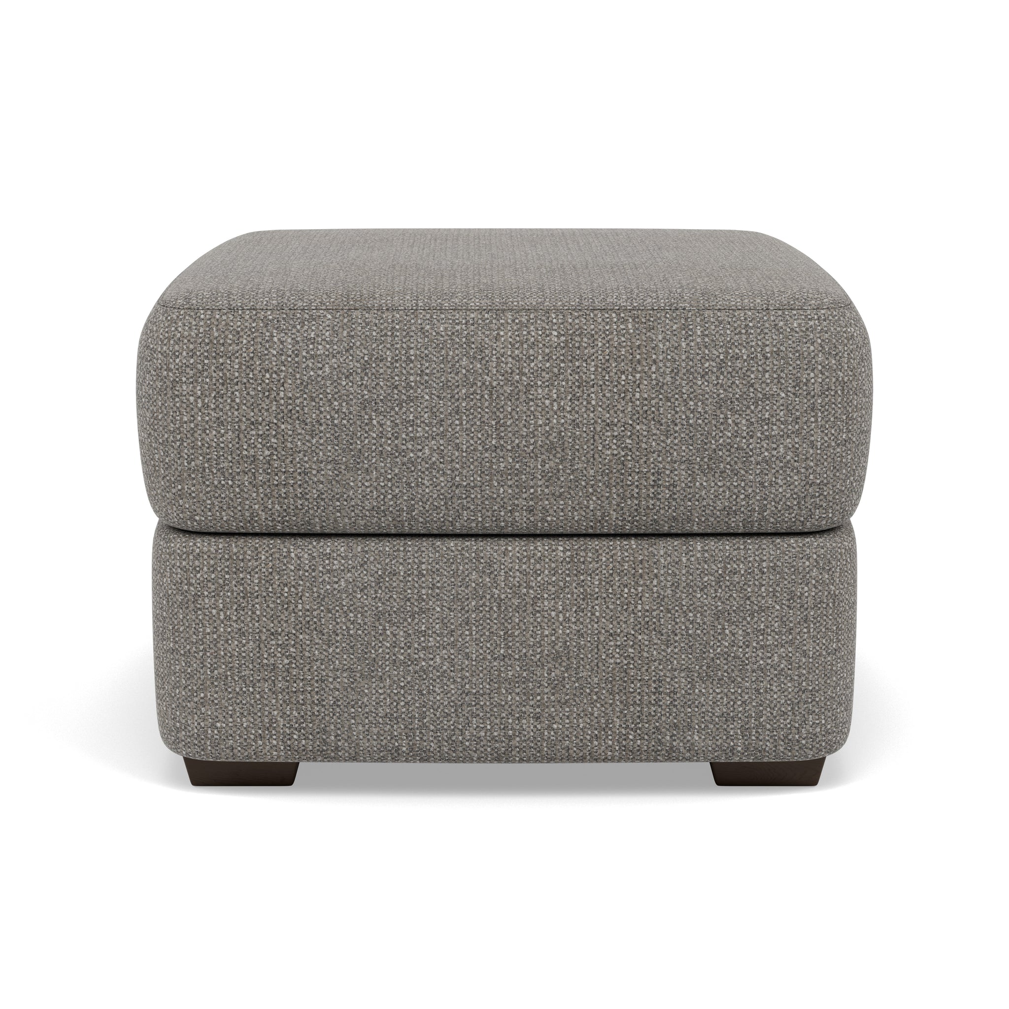 Echo Footstool - Footstool Fabric Footstools Sterling Home 5 FAB-MIL-451 PEWTER