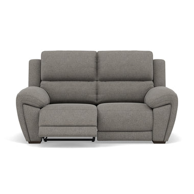 Echo 2 Seater Recliner Sofa - 2 Seater 2 Power Recliners Fabric - Power Recliner with USB 2 Seater Sofas Sterling Home 5 FAB-MIL-451 PEWTER