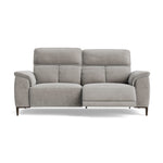 Loma 3 Seater Recliner Sofa - 2.5 Seater Sofa with 2 Power Recliners USB Fabric - Power Recliner with USB 3 Seater Sofas Sterling Home 1 FAB-NTS - 11 DOVE