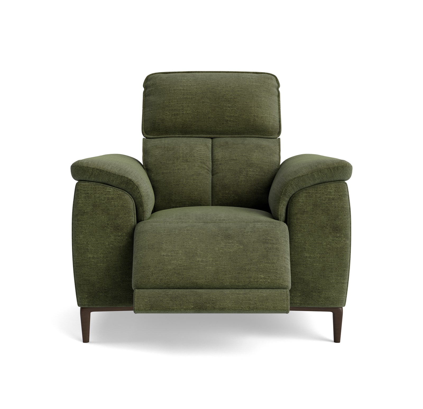 Loma Recliner Armchair - Power Recliner Chair USB Fabric - Power Recliner with USB Sterling Home 5 FAB-NTS - 16 OLIVE GREEN