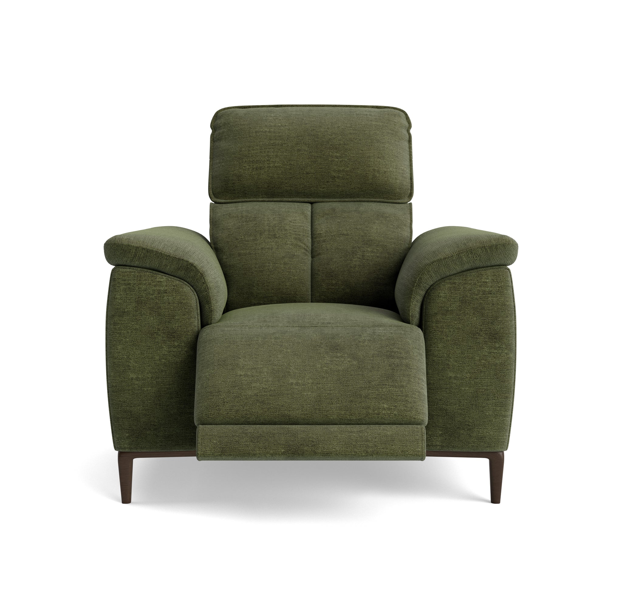 Loma Recliner Armchair - Power Recliner Chair USB Fabric - Power Recliner with USB Sterling Home 5 FAB-NTS - 16 OLIVE GREEN