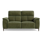 Loma Small 3 Seater Sofa - 2.5 Seater Sofa Compact Fabric 3 Seater Sofas Sterling Home 5 FAB-NTS - 16 OLIVE GREEN