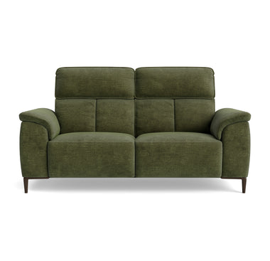 Loma Small 3 Seater Sofa - 2.5 Seater Sofa Compact Fabric 3 Seater Sofas Sterling Home 5 FAB-NTS - 16 OLIVE GREEN