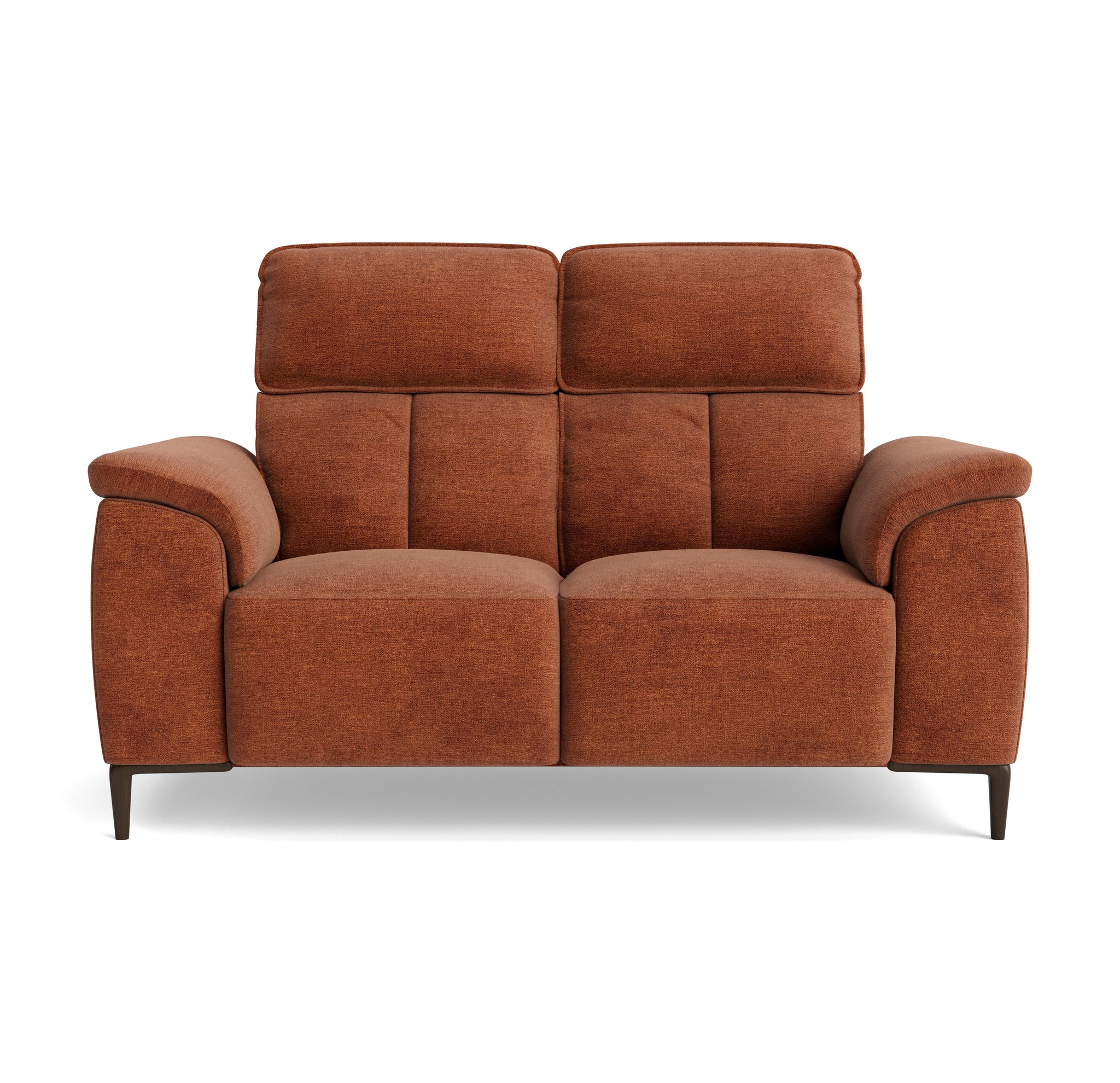 Loma 2 Seater Sofa - 2 Seater Sofa Fabric 2 Seater Sofas Sterling Home 4 FAB-NTS - 17 TERRACOTTA