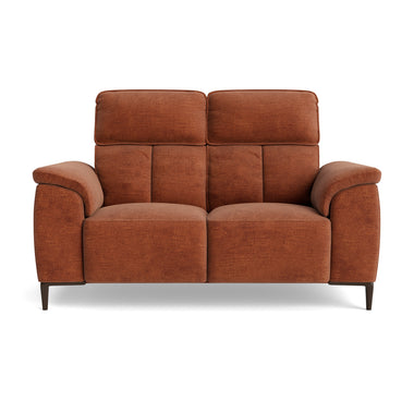 Loma 2 Seater Sofa - 2 Seater Sofa Fabric 2 Seater Sofas Sterling Home 4 FAB-NTS - 17 TERRACOTTA