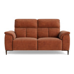 Loma Small 3 Seater Sofa - 2.5 Seater Sofa Compact Fabric 3 Seater Sofas Sterling Home 4 FAB-NTS - 17 TERRACOTTA