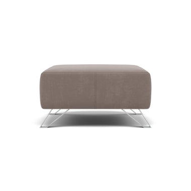 Nicoletti Puccini Footstool - Rectangular Stool ND Sterling Home 4 Flambe 4310-35 Tortora