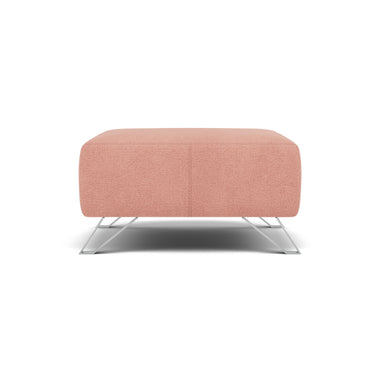 Nicoletti Puccini Footstool - Rectangular Stool NA Sterling Home 14 Fuente FR Coral