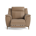 Nicoletti Carmen Recliner Armchair - Power Recliner Chair CB - Power Recliner with USB Sterling Home 15 Feet: Graubraun Torello PS 312 Taupe