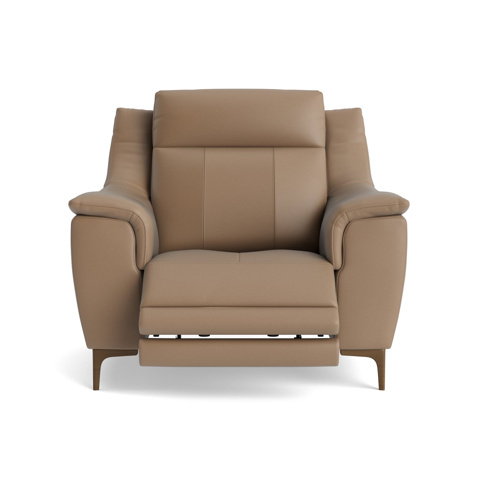 Nicoletti Carmen Recliner Armchair - Power Recliner Chair CB - Power Recliner with USB Sterling Home 15 Feet: Graubraun Torello PS 312 Taupe