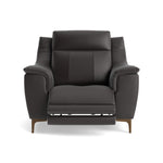 Nicoletti Carmen Recliner Armchair - Power Recliner Chair CB - Power Recliner with USB Sterling Home 11 Feet: Graubraun Torello PS Chocol -S 91