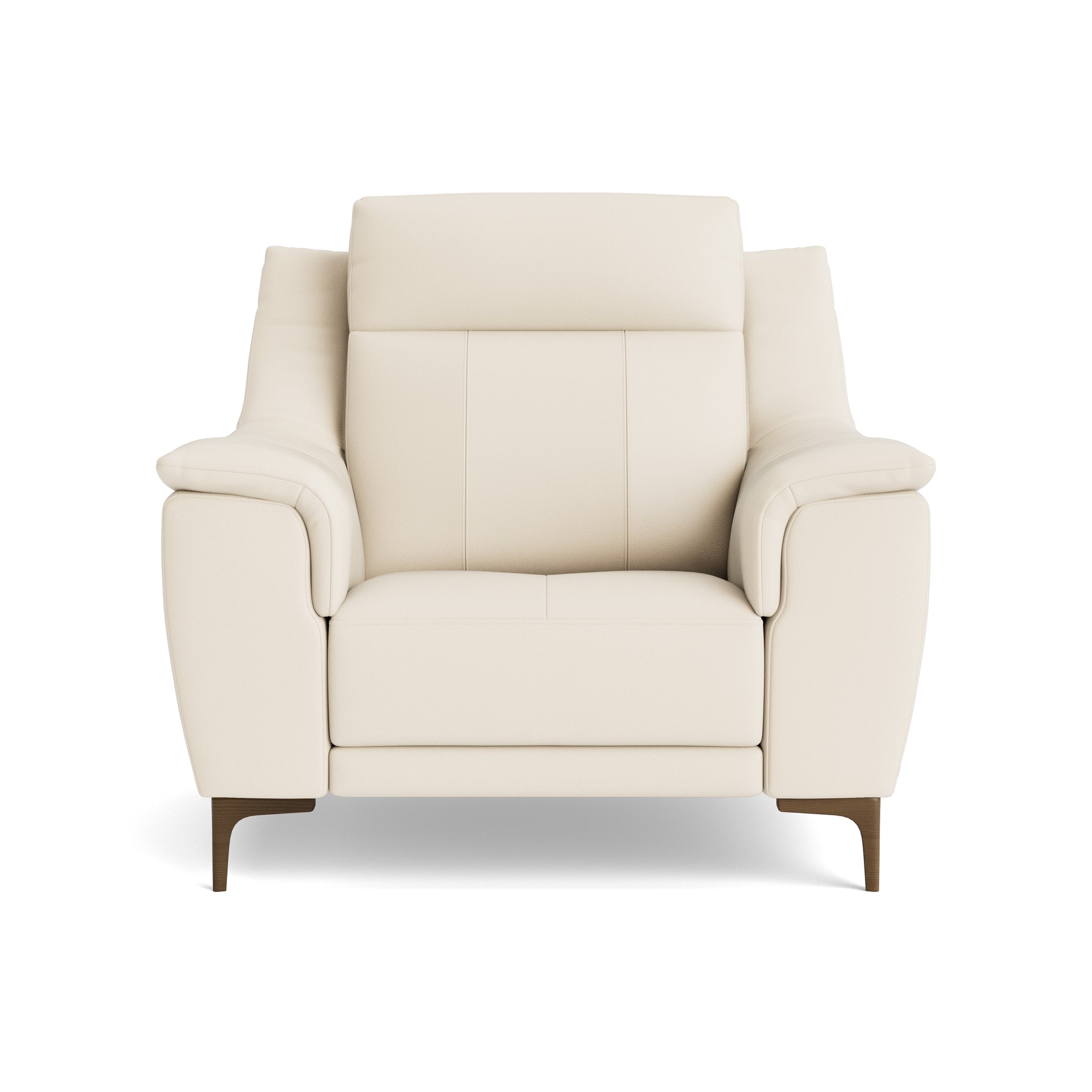 Nicoletti Carmen Armchair - Armchair CB Armchairs Sterling Home 9 Feet: Graubraun Torello PS Bianco 93