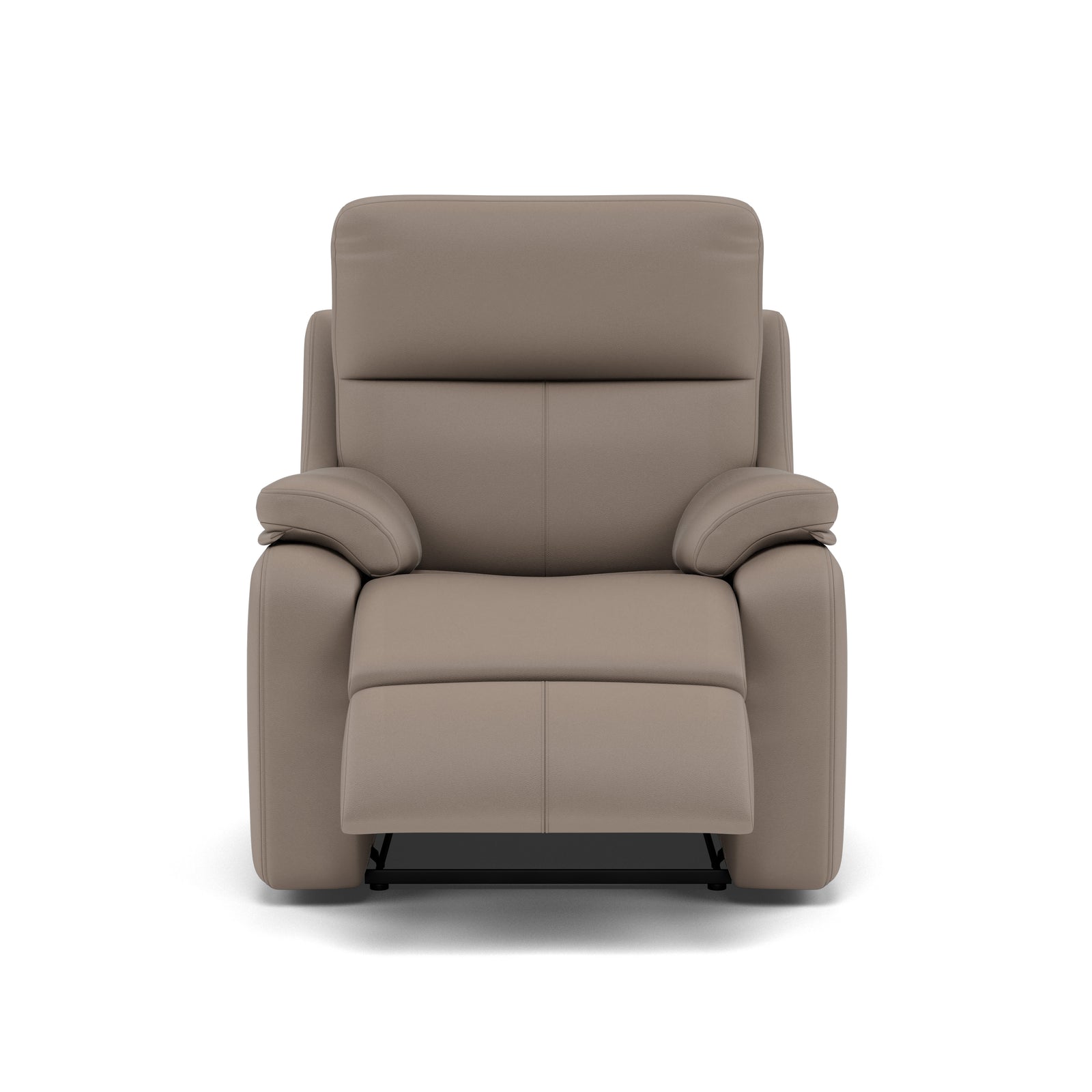 G Plan Kingsbury Recliner Armchair - Power Recliner Chair Headrest + Lumber with USB Grade H - Power with Power Headrest, Lumbar & USB Sterling Home 1 H001 Oxford Mushroom