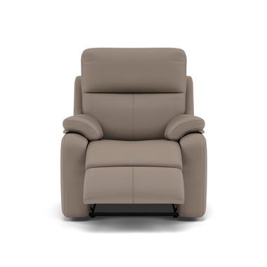 G Plan Kingsbury Recliner Armchair - Power Recliner Chair Headrest + Lumber with USB Grade H - Power with Power Headrest, Lumbar & USB Sterling Home 1 H001 Oxford Mushroom