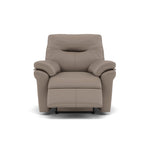 G Plan Seattle Recliner Armchair - Power Recliner Chair with USB & Lumbar Grade H - Power Recliner with Lumbar Support & USB Sterling Home 1 H001 Oxford Mushroom