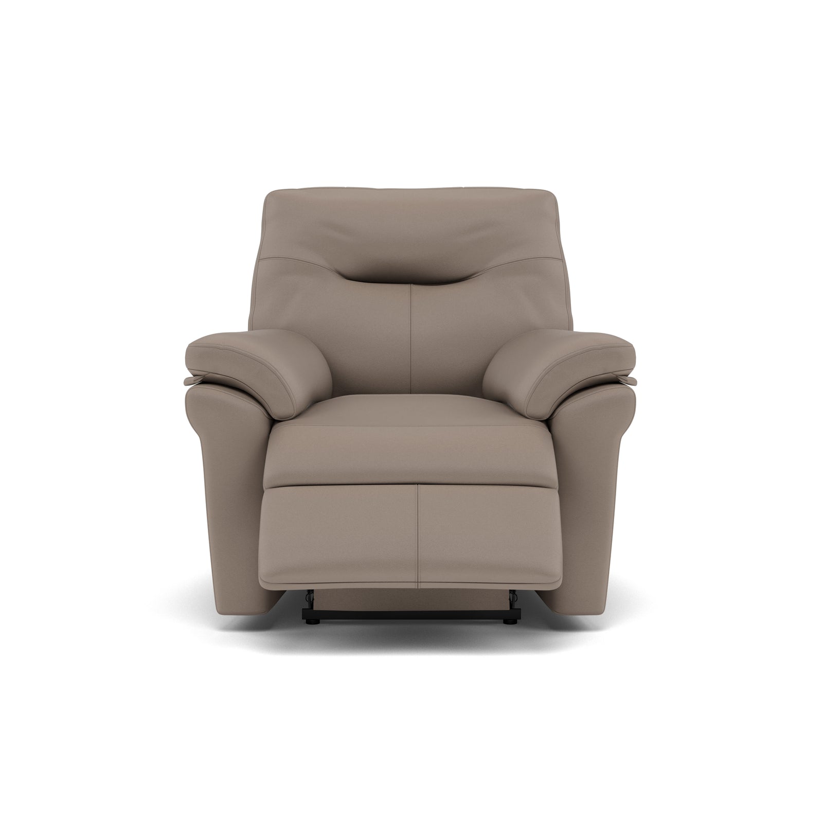 G Plan Seattle Recliner Armchair - Power Recliner Chair with USB & Lumbar Grade H - Power Recliner with Lumbar Support & USB Sterling Home 1 H001 Oxford Mushroom