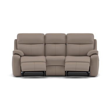 G Plan Kingsbury 3 Seater Curved Recliner Sofa - 3 Seater Manual Recliner Curved Sofa Double Grade H - Manual Recliner 3 Seater Sofas Sterling Home 1 H001 Oxford Mushroom