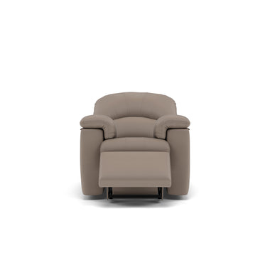 G Plan Chloe Small Recliner Armchair - Small Power Recliner Chair Grade H - Power Recliner Sterling Home 1 H001 Oxford Mushroom