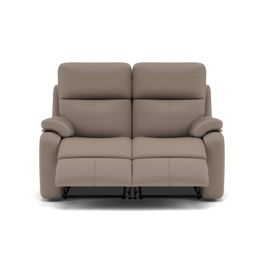 G Plan Kingsbury 2 Seater Recliner Sofa - 2 Seater Power Double Recliner Headrest + Lumbar with USB Grade H - Power with Power Headrest, Lumbar & USB 2 Seater Sofas Sterling Home 1 H001 Oxford Mushroom