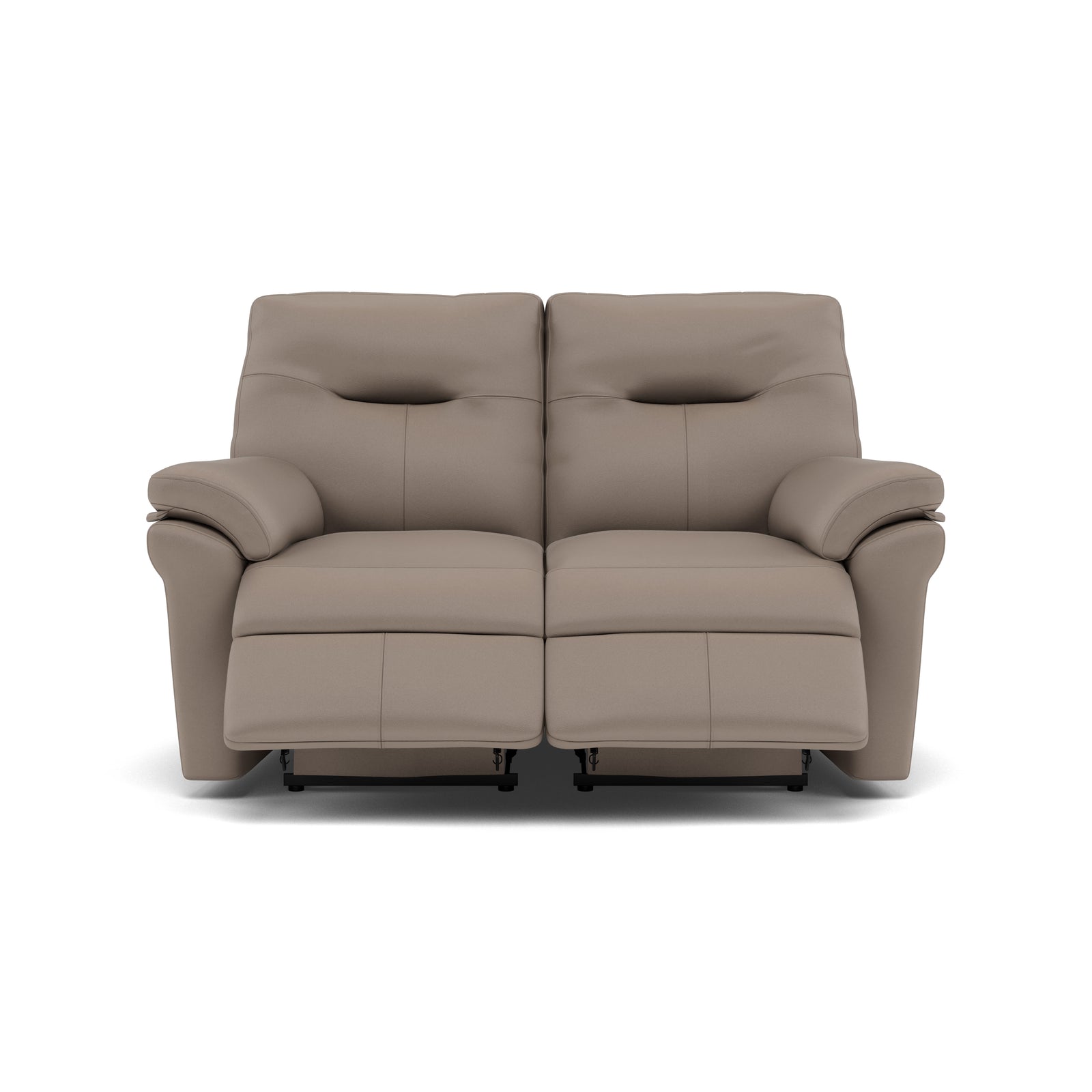 G Plan Seattle 2 Seater Recliner Sofa - 2 Seater Power Double Recliner with USB & Lumbar Grade H - Power Recliner with Lumbar Support & USB 2 Seater Sofas Sterling Home 1 H001 Oxford Mushroom