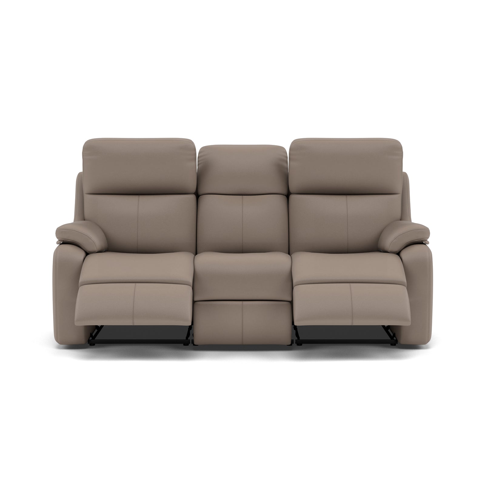 G Plan Kingsbury 3 Seater Recliner Sofa - 3 Seater Power Double Recliner Headrest + Lumbar with USB Grade H - Power with Power Headrest, Lumbar & USB 3 Seater Sofas Sterling Home 1 H001 Oxford Mushroom