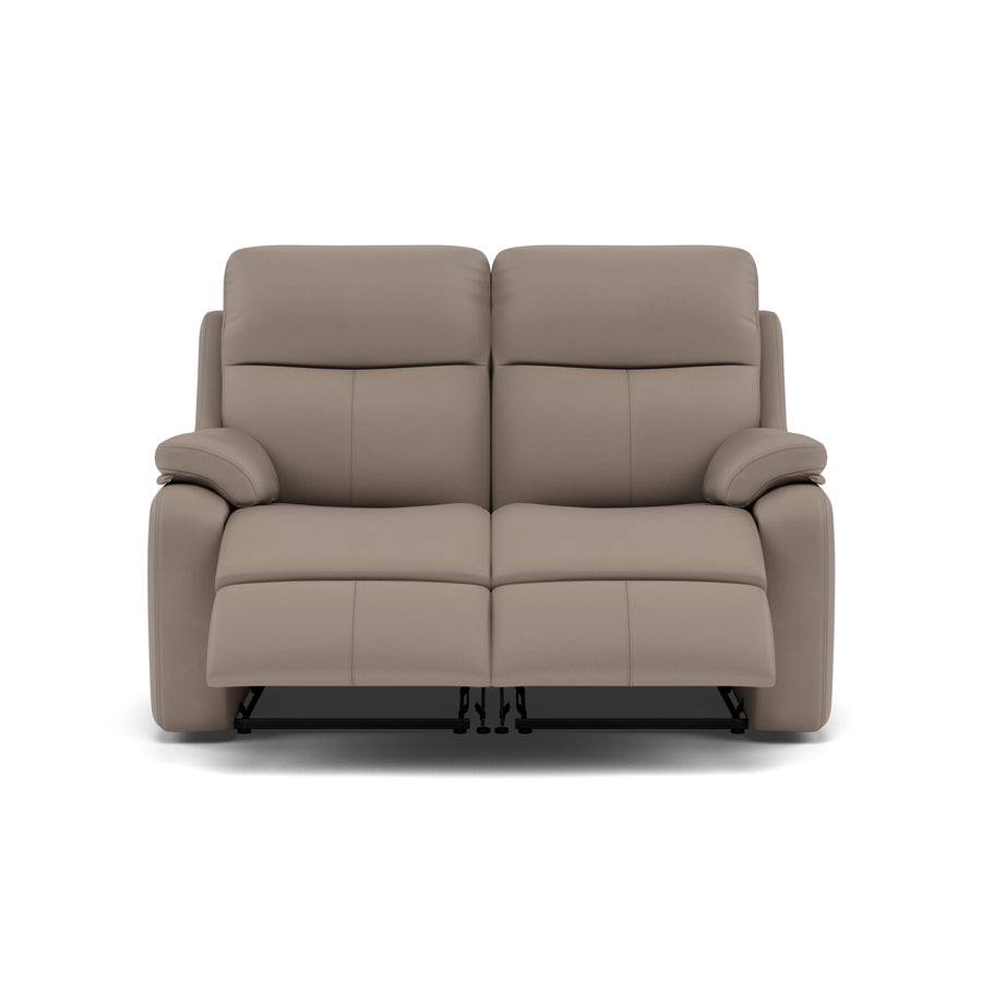 G Plan Kingsbury 2 Seater Recliner Sofa - 2 Seater Power Double Recliner with USB Grade H - Power Recliner with USB 2 Seater Sofas Sterling Home 1 H001 Oxford Mushroom