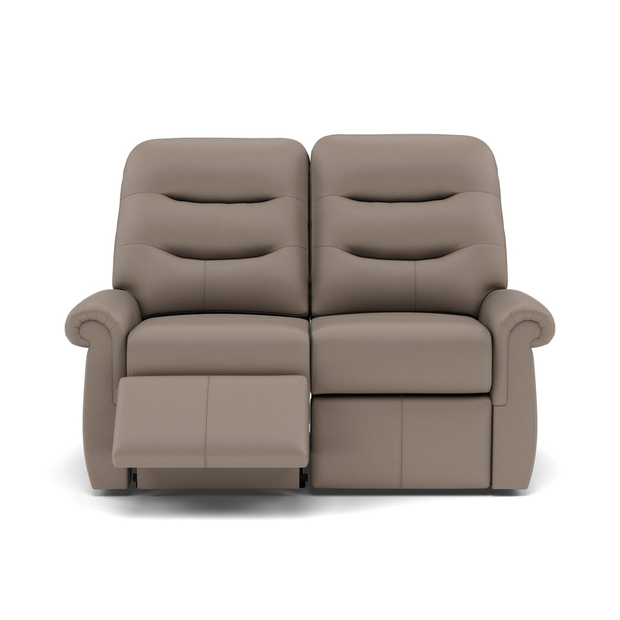 G Plan Holmes 2 Seater Recliner Sofa - 2 Seater Recliner Sofa (Right) Grade H - Right Hand Recliner 2 Seater Sofas Sterling Home 1 H001 Oxford Mushroom