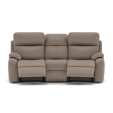 G Plan Kingsbury 3 Seater Curved Recliner Sofa - 3 Seater Power Recliner Curved Sofa Headrest + Lumbar with USB Grade H - Power with Power Headrest, Lumbar & USB 3 Seater Sofas Sterling Home 1 H001 Oxford Mushroom