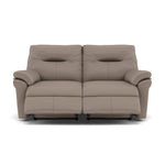 G Plan Seattle Large 2 Seater Recliner Sofa - 2.5 Seater Power Double Recliner with USB & Lumbar Grade H - Power Recliner with Lumbar Support & USB 2 Seater Sofas Sterling Home 1 H001 Oxford Mushroom
