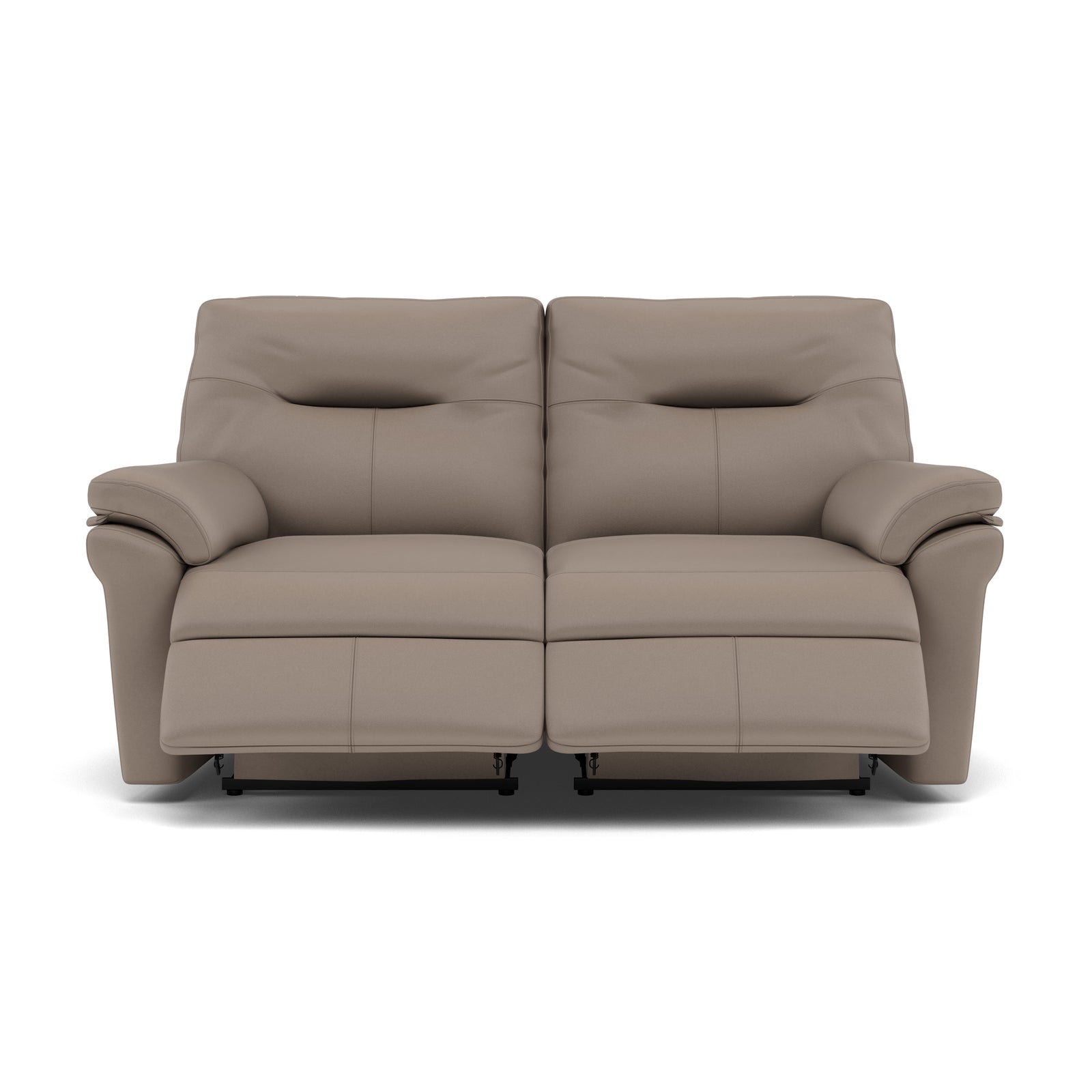 G Plan Seattle Large 2 Seater Recliner Sofa - 2.5 Seater Power Double Recliner with USB & Lumbar Grade H - Power Recliner with Lumbar Support & USB 2 Seater Sofas Sterling Home 1 H001 Oxford Mushroom