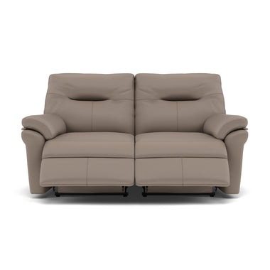 G Plan Seattle Large 2 Seater Recliner Sofa - 2.5 Seater Power Double Recliner with USB & Lumbar Grade H - Power Recliner with Lumbar Support & USB 2 Seater Sofas Sterling Home 1 H001 Oxford Mushroom