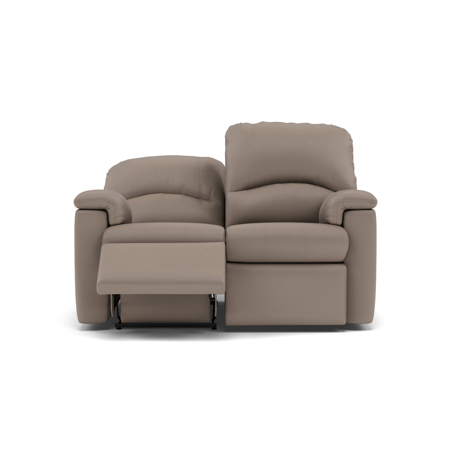 G Plan Chloe 2 Seater Recliner Sofa - 2 Seater Recliner Sofa (Left) Grade H - Left Hand Recliner 2 Seater Sofas Sterling Home 1 H001 Oxford Mushroom