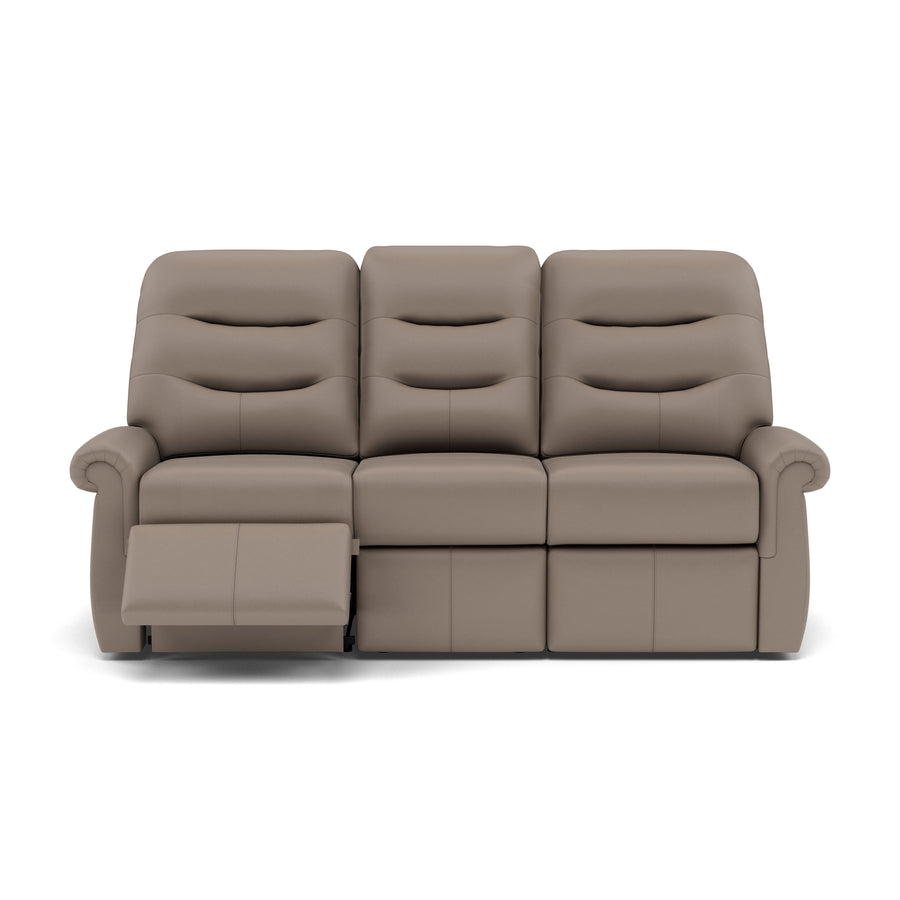 G Plan Holmes 3 Seater Recliner Sofa - 3 Seater Power Recliner Sofa (Right) Grade H - Right Hand Recliner 3 Seater Sofas Sterling Home 1 H001 Oxford Mushroom
