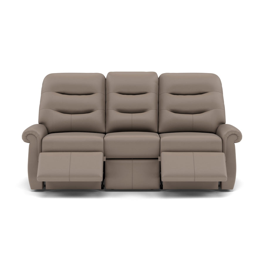 G Plan Holmes 3 Seater Recliner Sofa - 3 Seater Power Recliner Sofa Double Grade H - Power Recliner 3 Seater Sofas Sterling Home 1 H001 Oxford Mushroom