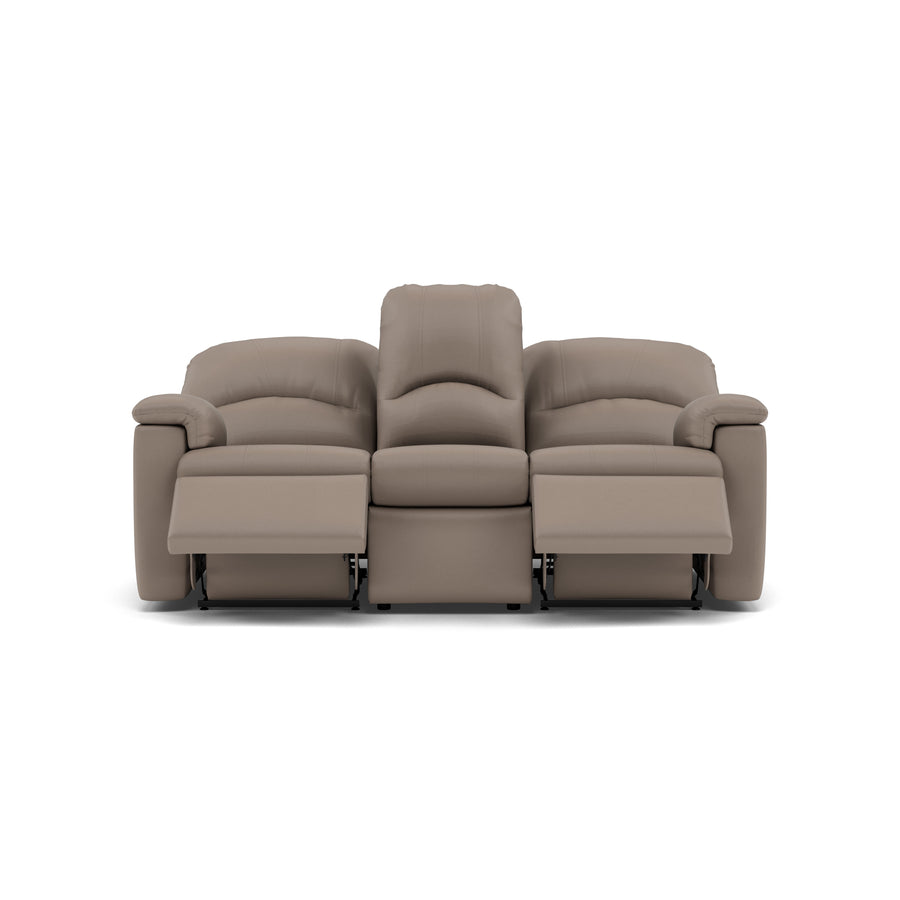 G Plan Chloe 3 Seater Recliner Sofa - 3 Seater Power Recliner Sofa Double Grade H - Power Recliner 3 Seater Sofas Sterling Home 1 H001 Oxford Mushroom