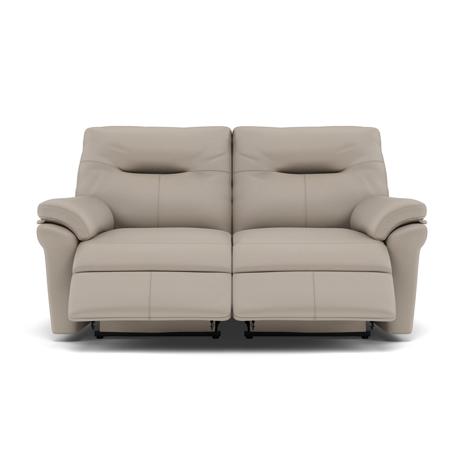 G Plan Seattle Large 2 Seater Recliner Sofa - 2.5 Seater Power Double Recliner with USB & Lumbar Grade H - Power Recliner with Lumbar Support & USB 2 Seater Sofas Sterling Home 3 H002 Oxford Putty